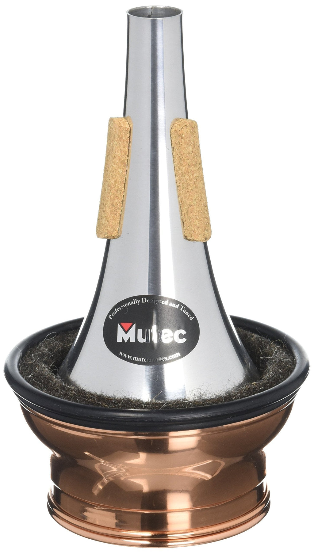 Mutec MHT146 Cup Mute for Trumpet - Copper Bottom