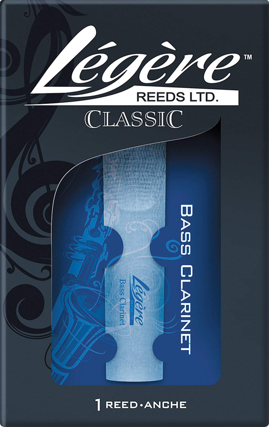 Legere Reeds Bass Clarinet Reed Strength 2.5