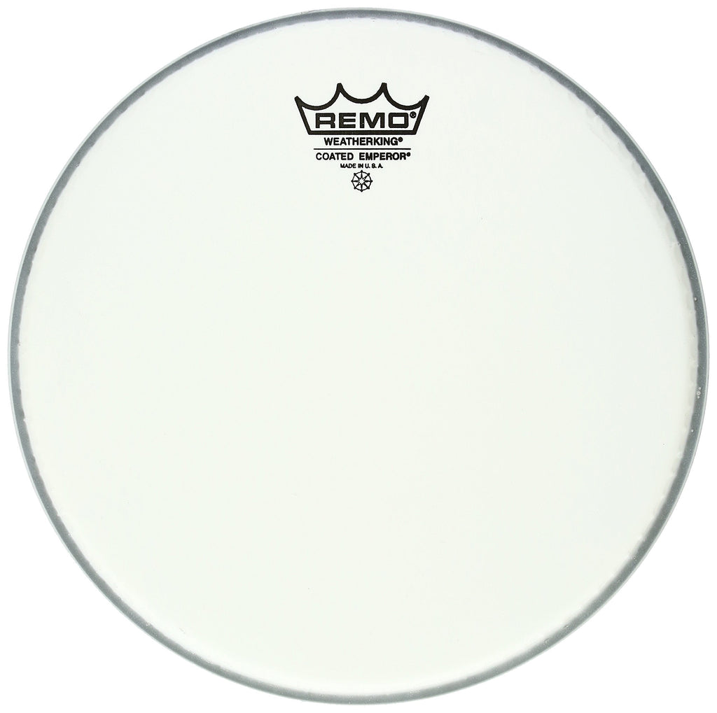Remo BE-0110-JP 10-Inch Emperor Drum Head, Smooth White Coated