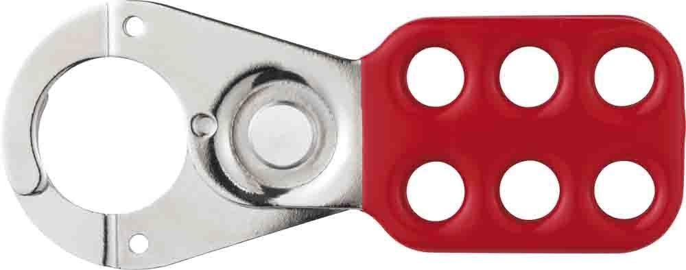 ABUS 701 Lock Off Hasp 25mm Red