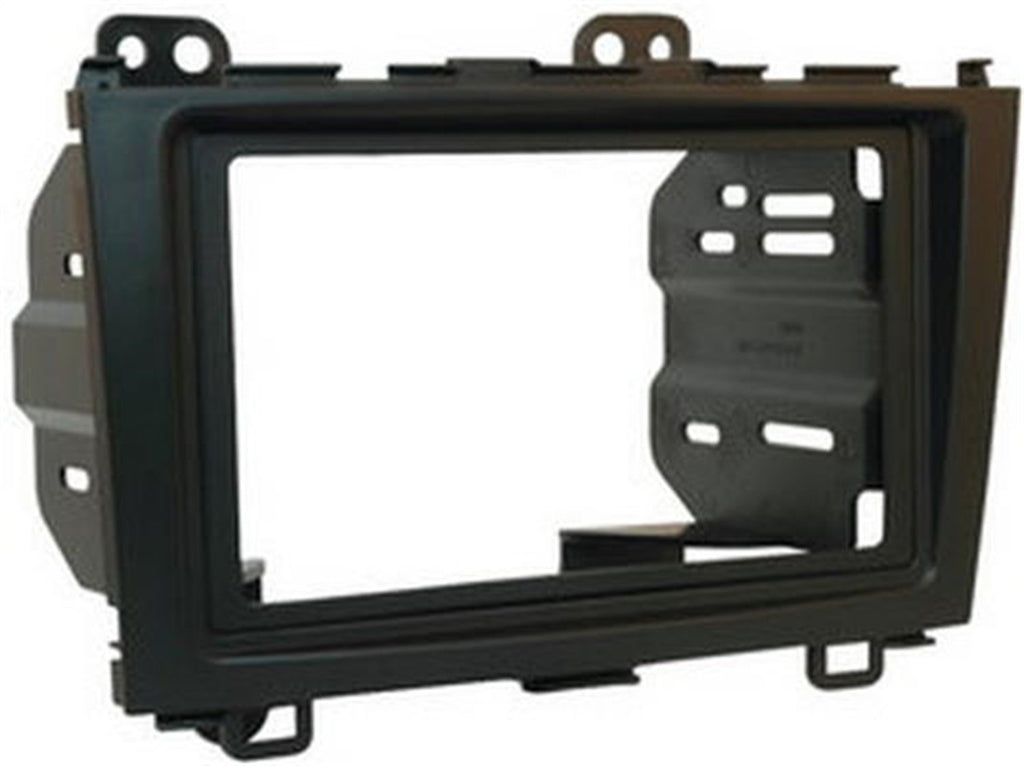 Scosche HA1559B Compatible with 2007-11 Honda CRV ISO Double DIN & DIN+Pocket Dash Kit Black Standard Packaging