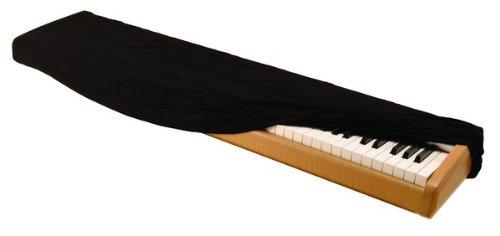 On-Stage Keyboard Dust Cover for 88 Key Keyboards, Black