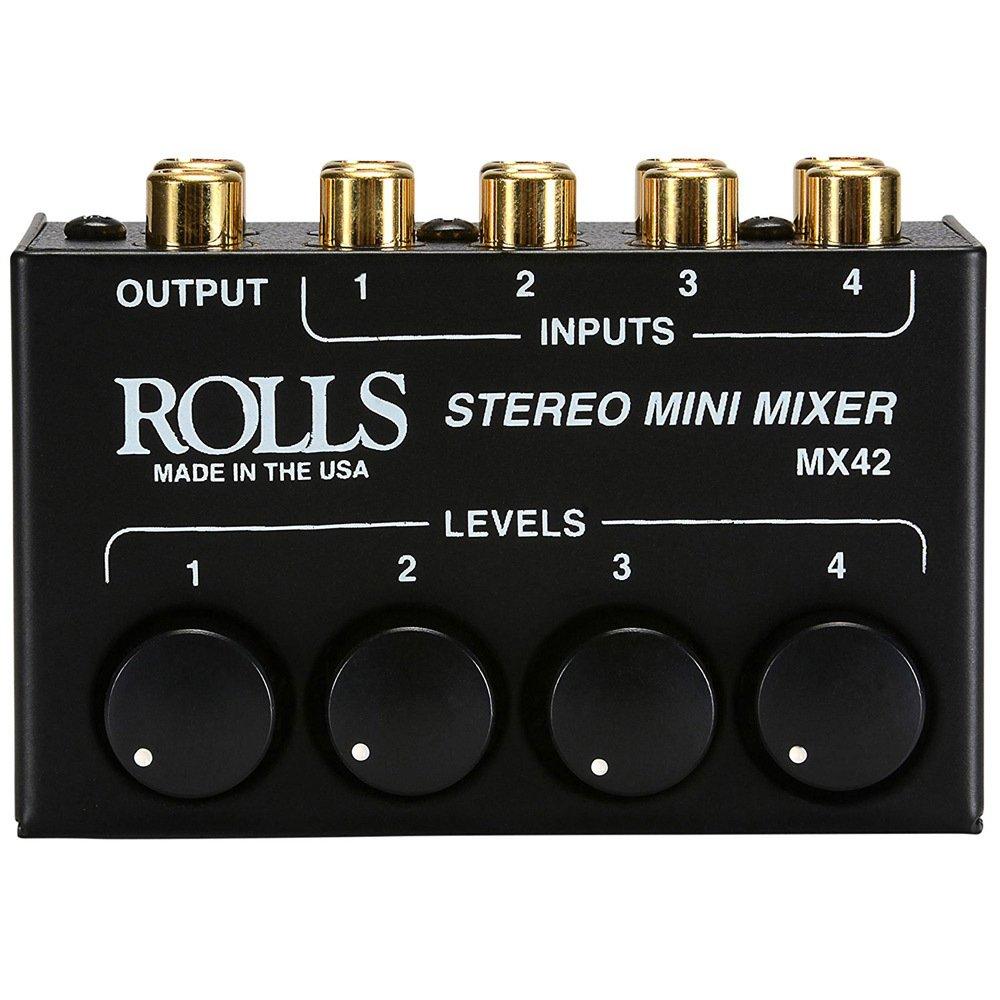 [AUSTRALIA] - Rolls MX42 Stereo Mini Mixer 