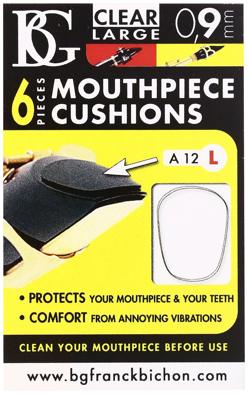 [AUSTRALIA] - BG A12L Large Mouthpiece Patches - 0.9mm, 6 Pack - Clear 