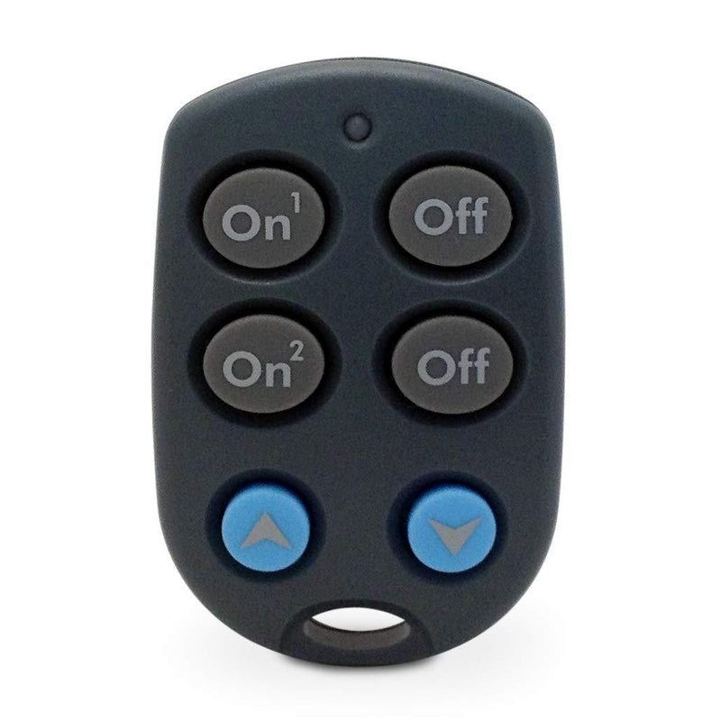 Keychain Remote for 2 Devices w/ Bright & Dim Buttons (KR19A/PHR04/RKR24)