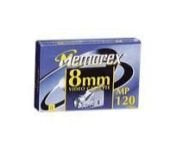 Memorex 8mm Video Cassette MP-120