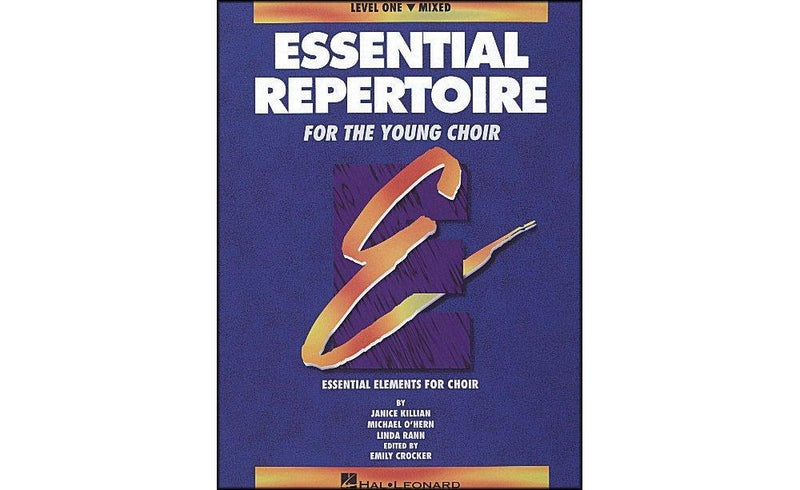 Hal Leonard Essential Repertoire for The Young Choir Level One (1) Mixed/Student