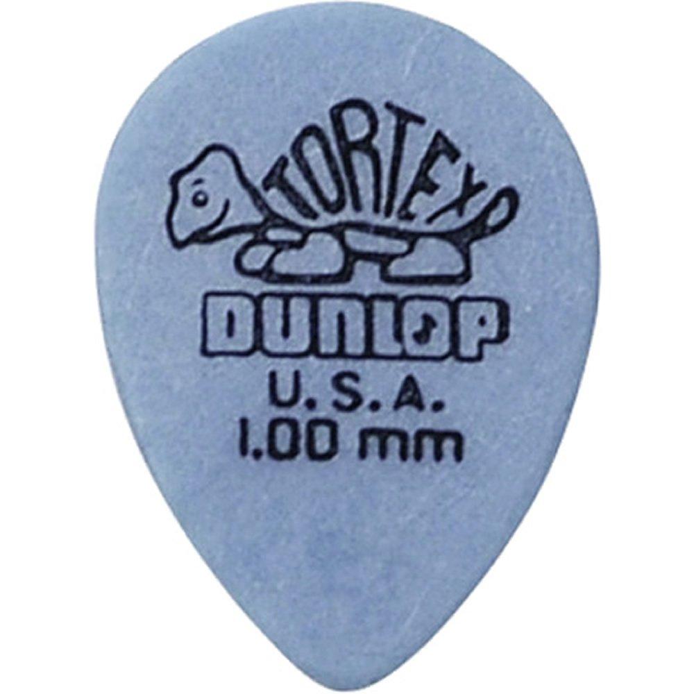 Dunlop 423R1.0 Tortex Small Tear Drop, Blue, 1.0mm, 36/Bag