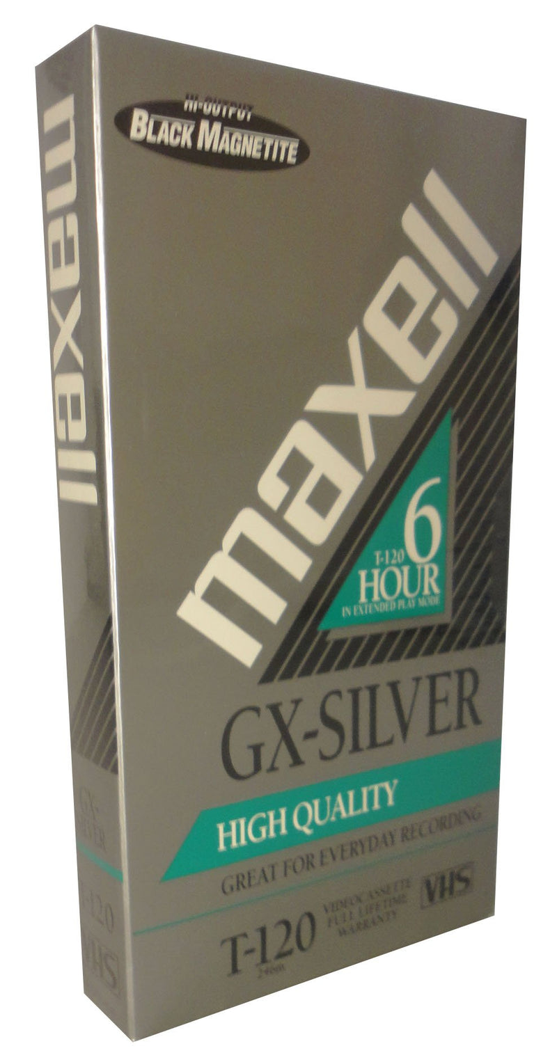 Maxell GX-Silver T-120 VHS (1-pack)