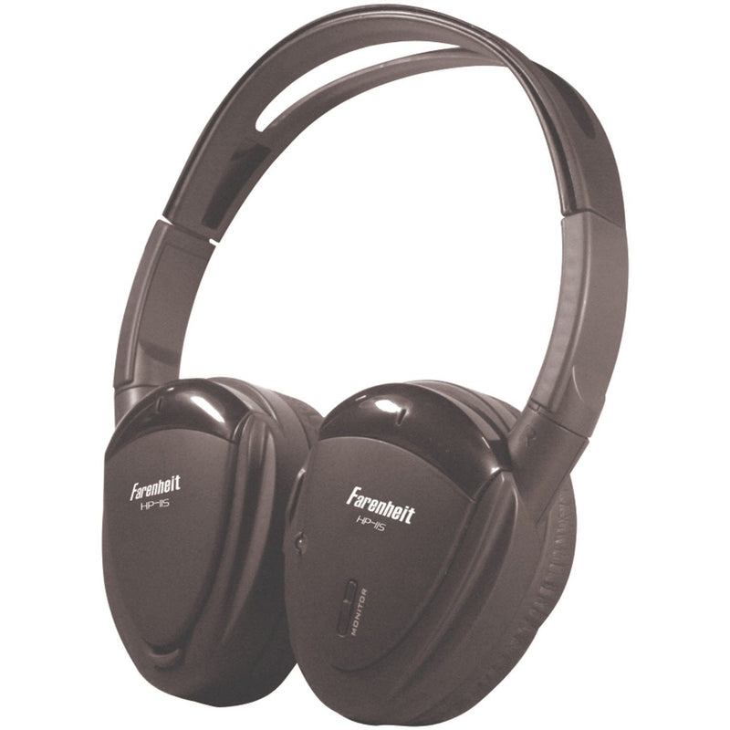 Farenheit HP-11S Swivel Ear Pad Single Channel Infrared Wireless Headphones