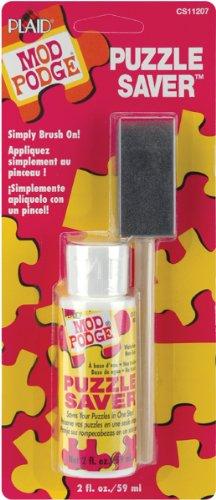 Mod Podge Puzzle Saver Glue (2-Ounce), , 2 oz, Original Version 2 Fl Oz