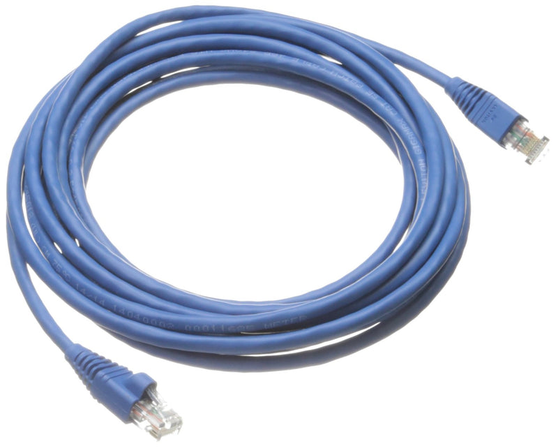 Leviton 5G460-15L GigaMax 5E Standard Patch Cord, Cat 5E, 15 Feet Length, Blue