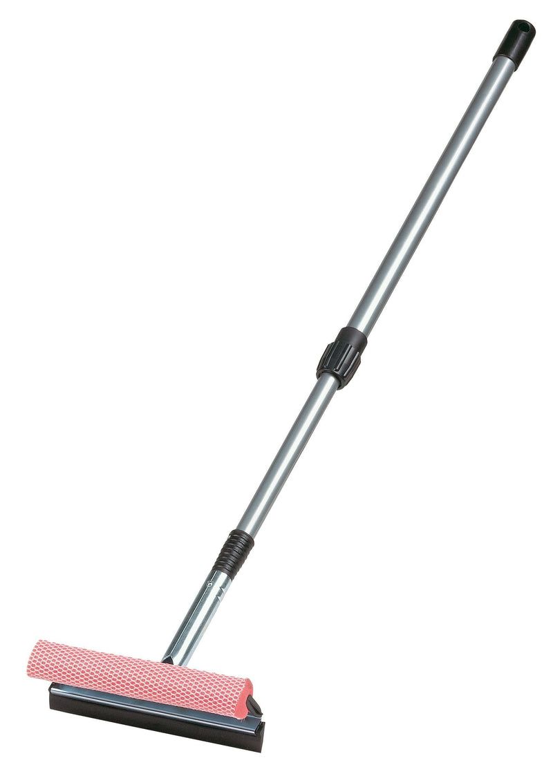 [AUSTRALIA] - Carrand 9045R Standard 8" Metal Squeegee Head with 42" Extension Handle , black 