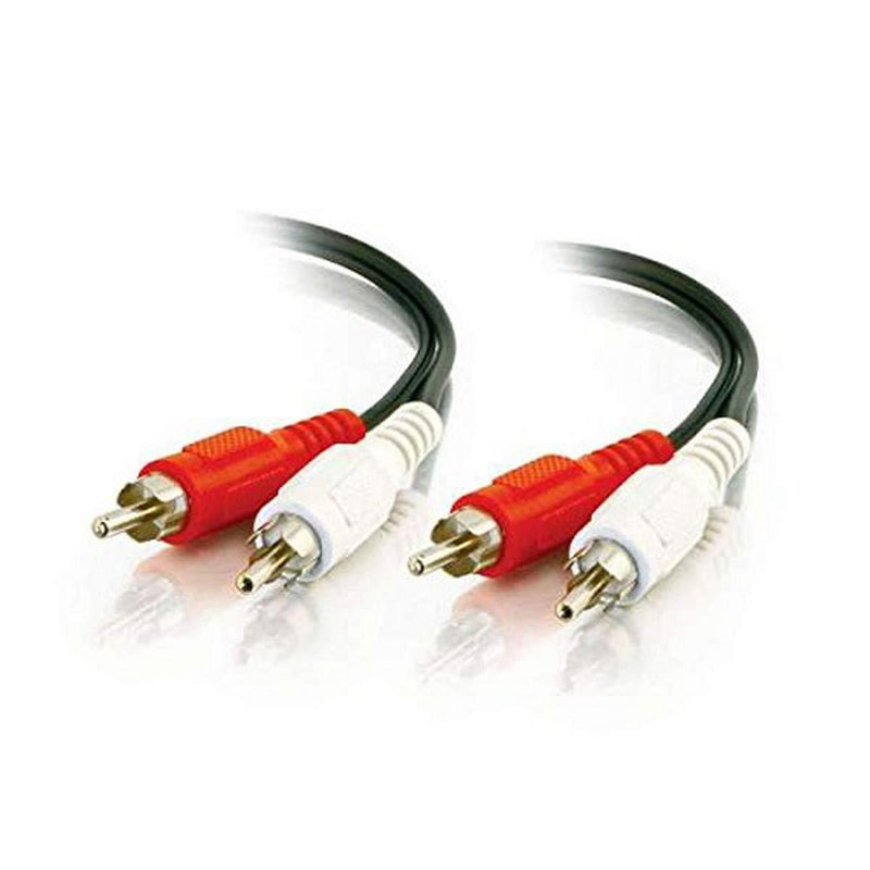 C2G 40465 Value Series RCA Stereo Audio Cable, Black (12 Feet, 3.65 Meters) RCA Audio 12 Feet