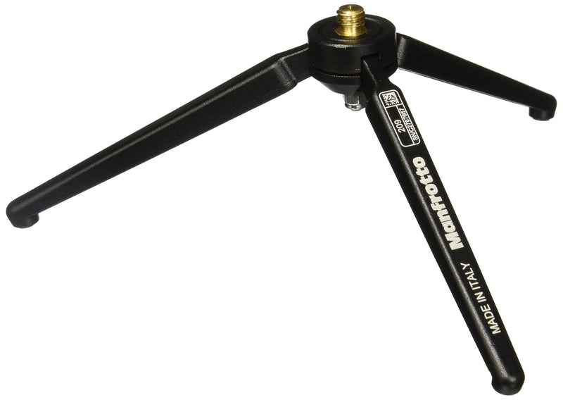 Manfrotto 209 Table Top Tripod without Head - Replaces 3007 , Black