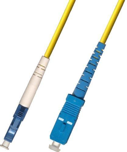 1M - Singlemode Simplex Fiber Optic Cable (9/125) - LC to SC 1M
