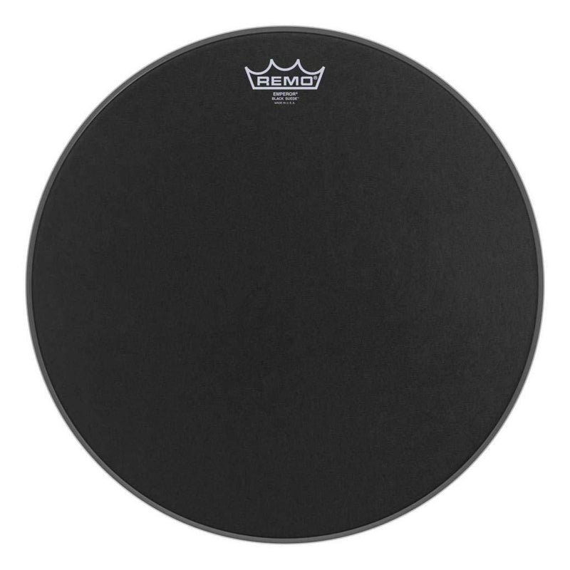 Remo Emperor Black Suede Drumhead, 16"