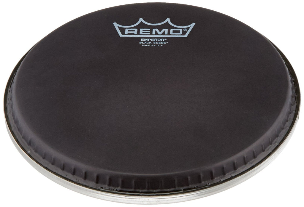 Remo Emperor Black Suede Drumhead, 8"