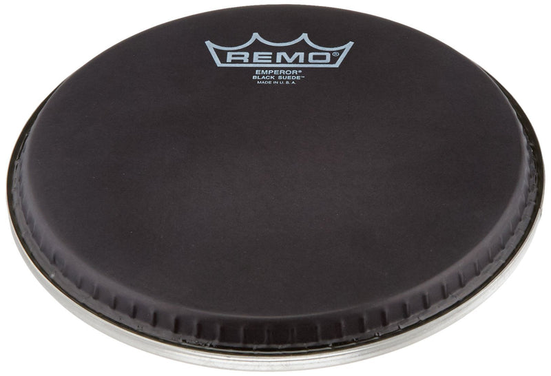 Remo Emperor Black Suede Drumhead, 8"