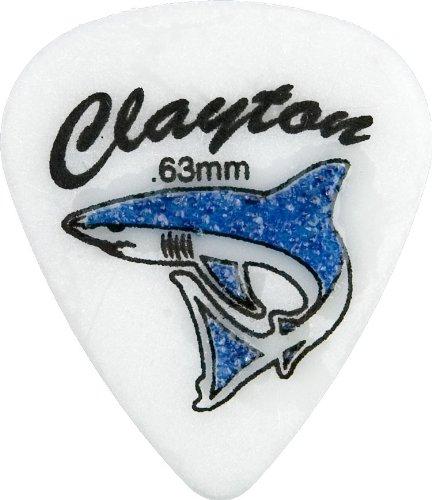 Clayton Sand Shark Guitar Picks (Select from gauges .38mm - 1.26mm) 0.63mm