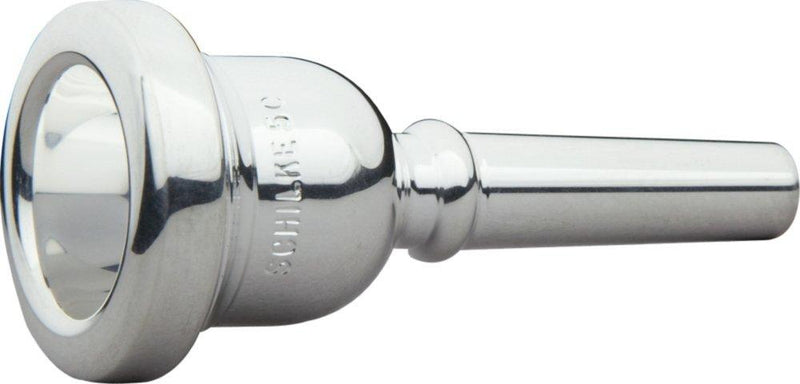 Schilke Standard Series Small Shank Trombone Mouthpiece in Silver 51 Silver