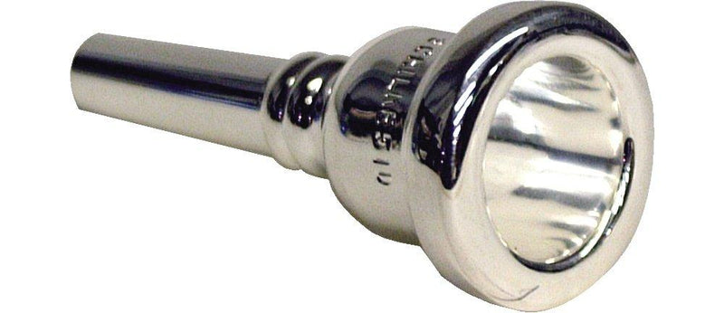 Schilke Standard Large Shank Trombone Mouthpiece in Silver 51D Silver MultiColored