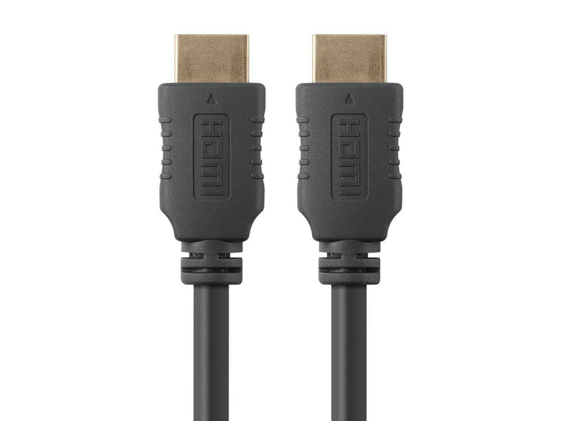 Monoprice HDMI High Speed Cable - 6 Feet - Black, 4K@60Hz, HDR, 18Gbps, YUV 4:4:4, 28AWG - Select Series