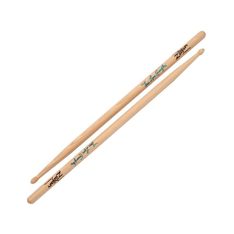 Terri's stick is great for jazz and light rock.  This signature stick offers a thinner 5A design with a lightly sanded finish for a dry grip and light feel.  It is also a very great ride cymbal stick. Made of US Select Hickory and made in the USA.