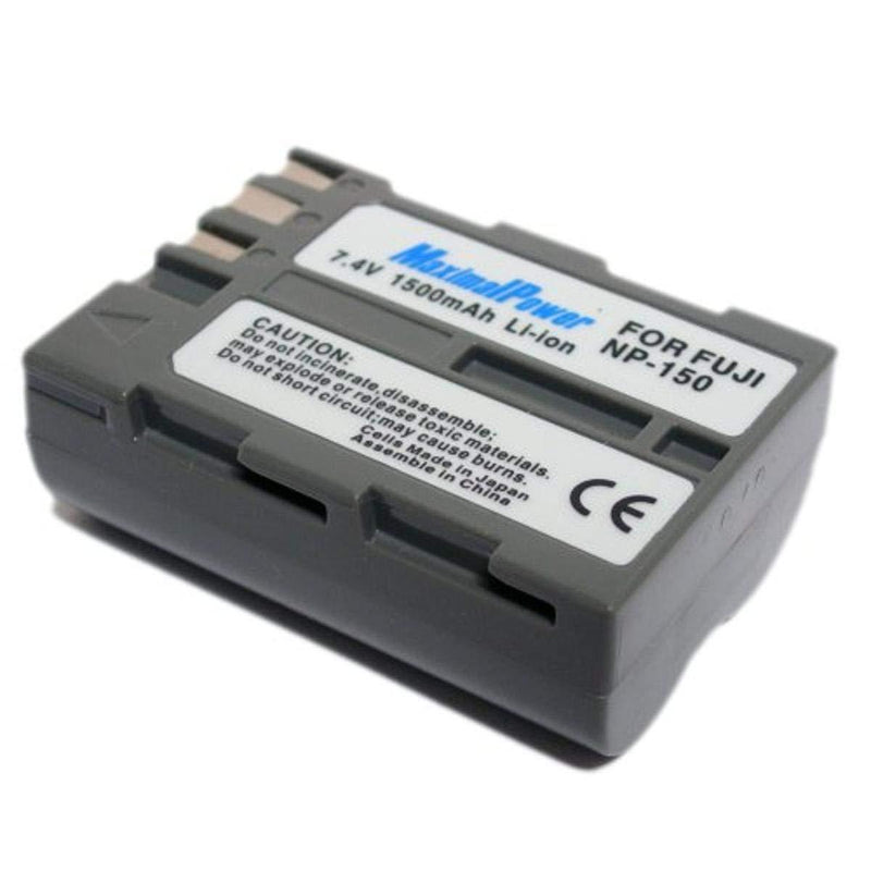 Maximal Power DB FUJ NP-150 Replacement Battery for Fuji Digital Camera/Camcorder (Gray)