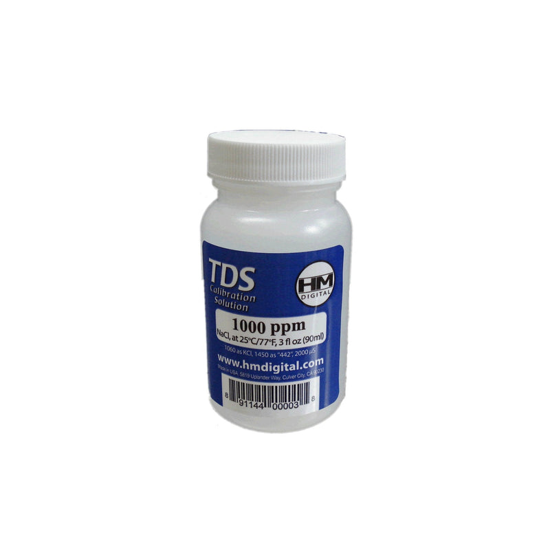 HM Digital 1000ppm TDS Calibration Solution natural