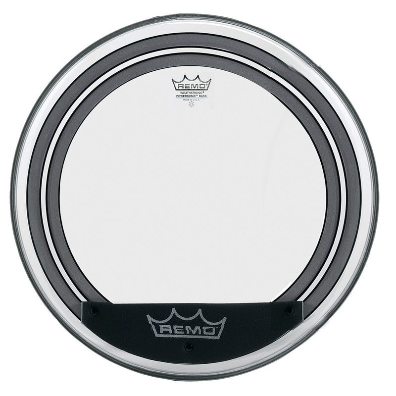 Remo Powersonic Clear Bass Drumhead, 18"