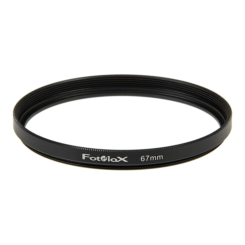 Fotodiox Metal Spacing Ring, Anodized Black 67-67mm