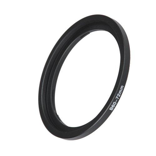 Fotodiox Bayonet 60 B60-72mm Step Up Filter Adapter Ring for Hasselblad, Anodized Black Metal Filter Adapter Ring 60-72mm