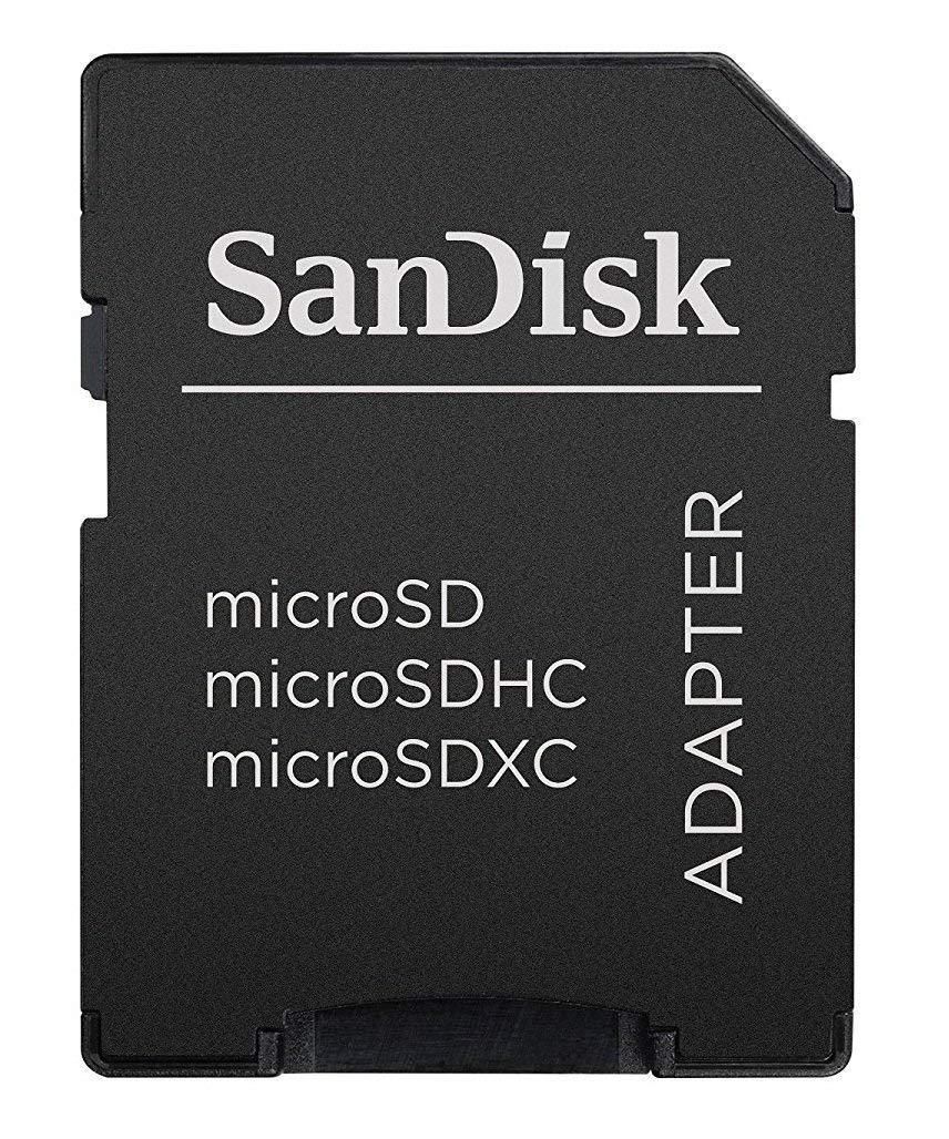 Digital Media Source MicroSD and MicroSDHC to SD Adapter for Smartphones - Non-Retail Packaging - Black Standard Packaging