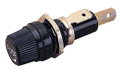 Sea-Dog 420503-1 15 Amp Round Fuse Holder with Spade Terminal