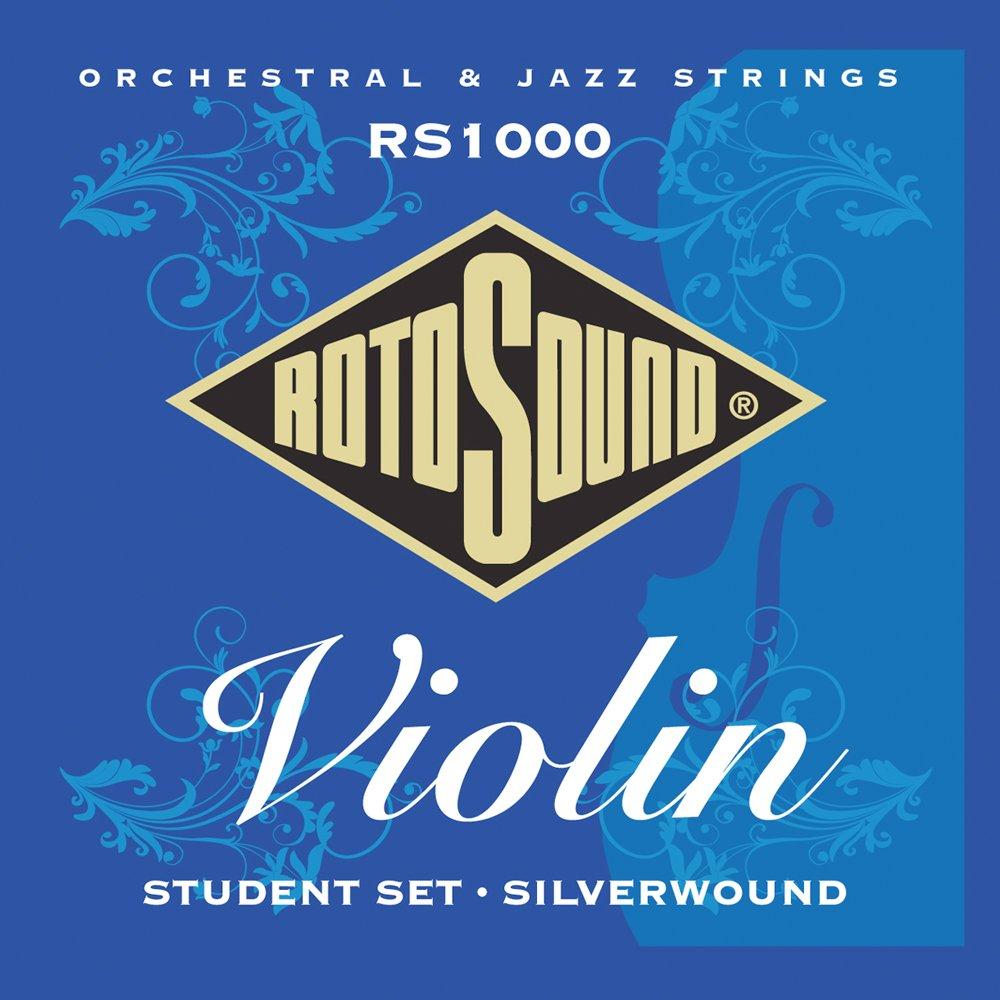 Rotosound RS1000 Silver Wound Violin Strings (Economy Set)