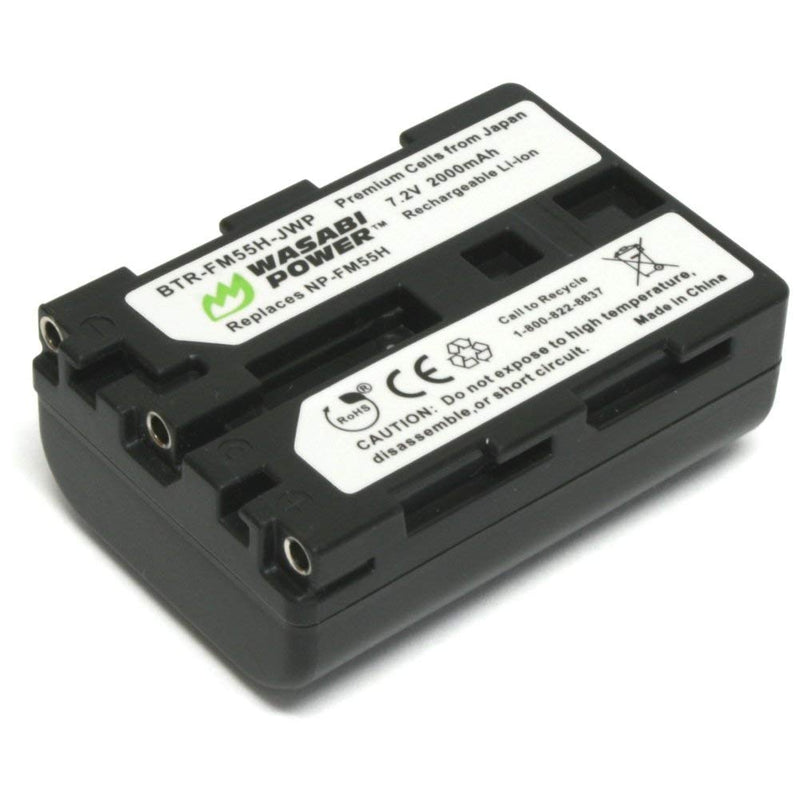 Wasabi Power Battery for Sony NP-FM55H and Sony Alpha DSLR-A100