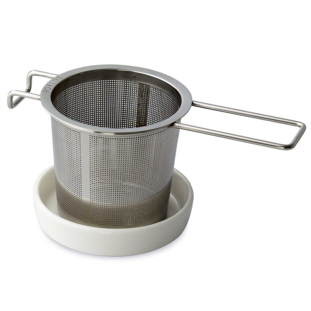 FORLIFE Extra-fine Tea Infuser and Dish Set