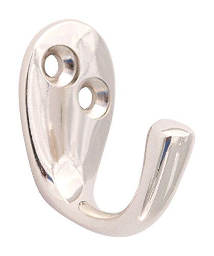 Alno A902-PN Robe Hooks Robe Hooks Transitional, Polished Nickel, 1-3/8"