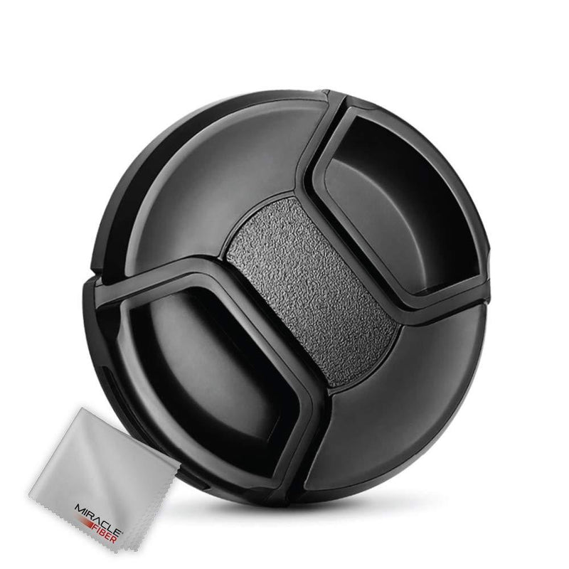 Zeikos ZE-LC72 72mm Plastic Snap On Lens Cap Black