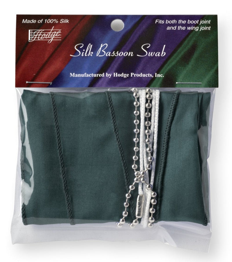 Hodge Silk Bassoon Swab - Green