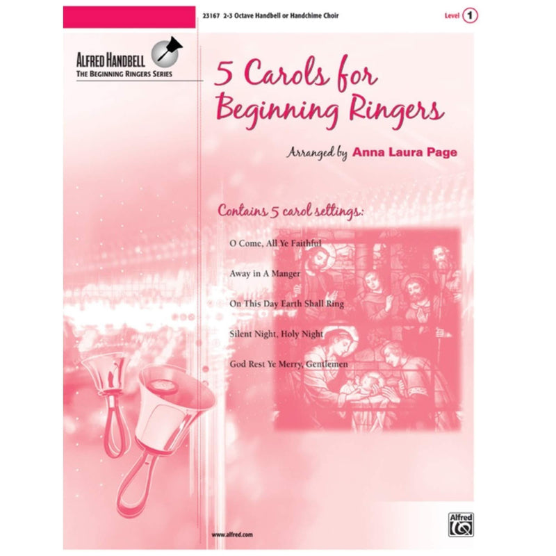 5 Carols for Beginning Ringers Book
