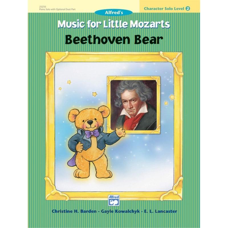 Music for Little Mozarts: Character Solo -- Beethoven Bear, Level 2 Sheet