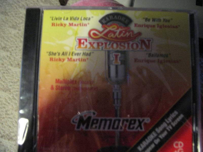 Memorex Latin Explosion Karaoke Song Lyrics