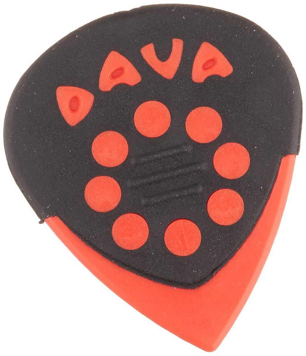 Dava Jazz Grips Pick 6-Pack 9024 Red MultiColored