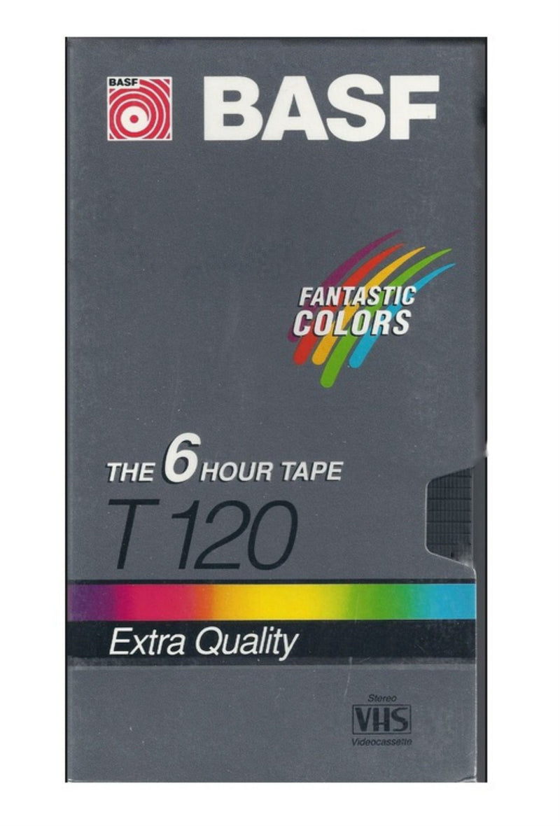 [AUSTRALIA] - BASF T120 6-Hour VHS Tape Extra Quality 