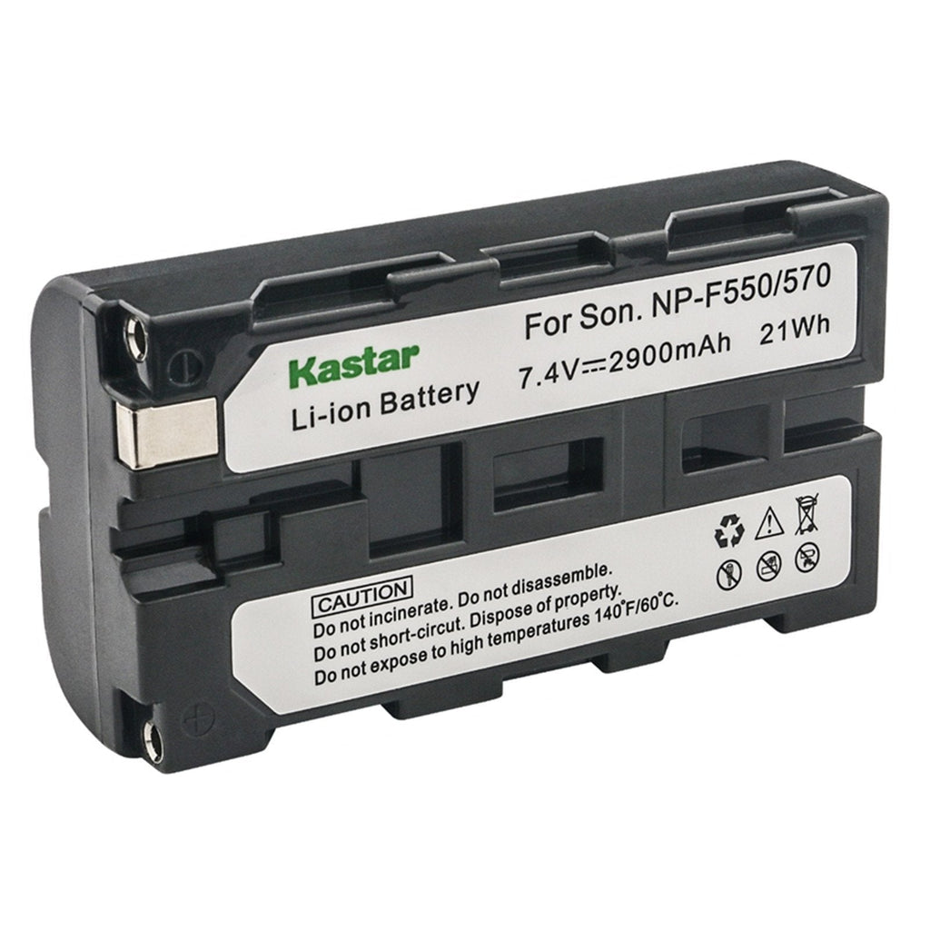 Kastar Lithium-Ion L Battery for Sony Handycam NP-F330 NP-F550 DCR-SC100 DCR-TRV5 DCR-TRV7 DCR-TRV9 DCR-TRV900 DCR-VX1000 DCR-VX2000 DCR-VX2100 Camcorder