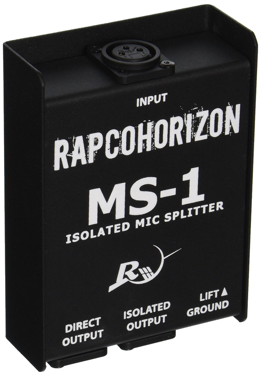 Rapco Horizon MS-1 Microphone Splitter Signal Processor 1-in, 2-out mic signal splitter