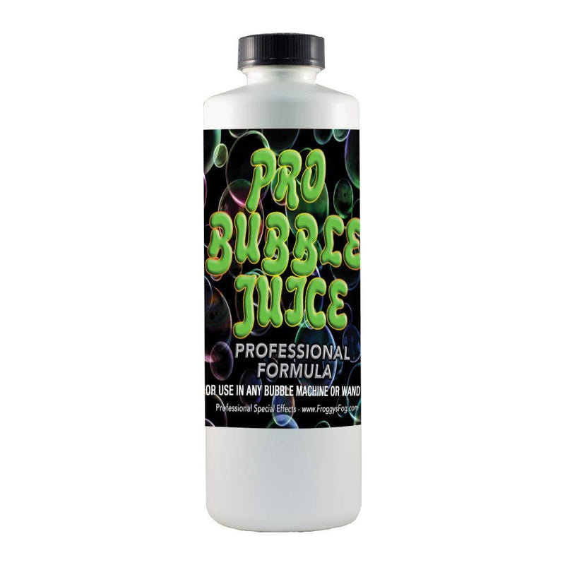 Froggys Fog - Pro Bubble Juice - Professional Bubble Juice for All Bubble Machines - 1 Quart