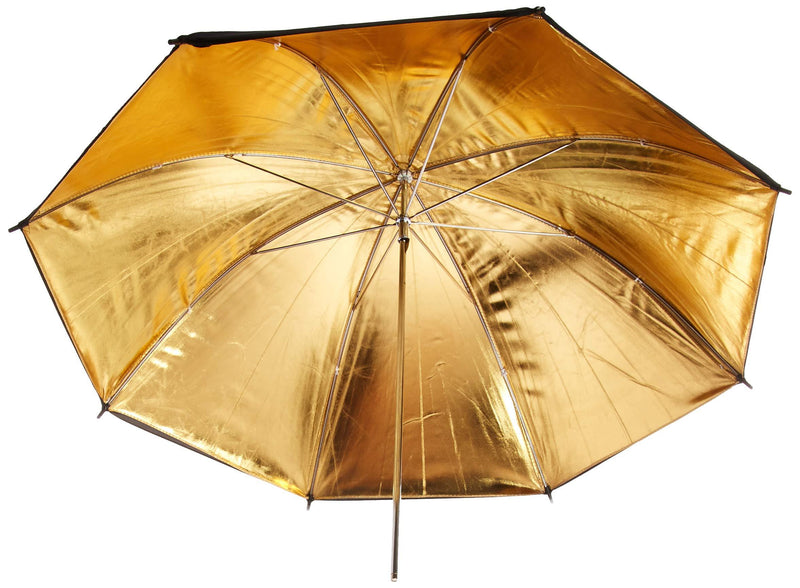 CowboyStudio 33 inch Black and Gold Photo Studio Umbrella